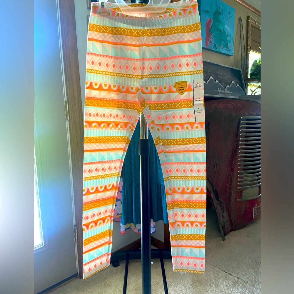 Girls printed leggings